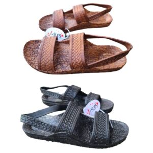 New Adventure Orthopedic J-Slips Hawaiian Jesus Sandals with arch, deep footbed, and backstraps Coconut W7