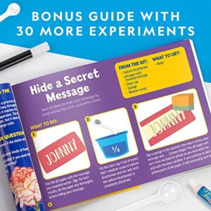 NATIONAL GEOGRAPHIC Science Magic Kit – Science Kit for Kids with 50 Unique Experiments and Magic Tricks, Chemistry Set and STEM Project, A Great Gift for Boys and Girls (Amazon Exclusive)