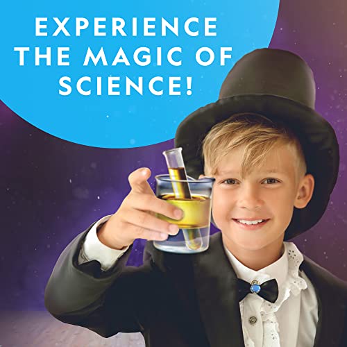 NATIONAL GEOGRAPHIC Science Magic Kit – Science Kit for Kids with 50 Unique Experiments and Magic Tricks, Chemistry Set and STEM Project, A Great Gift for Boys and Girls (Amazon Exclusive)