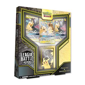 pokémon tcg: league battle deck featuring pikachu & zekrom-gx