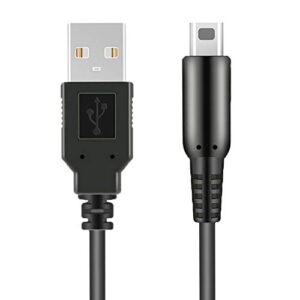 3ds usb charger cable, power charging lead for nintendo new 3ds xl/new 3ds/ 3ds xl/ 3ds/ new 2ds xl/new 2ds/ 2ds xl/ 2ds/ dsi/dsi xl