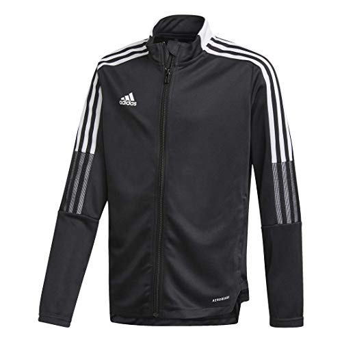 adidas unisex-child Tiro 21 Track Jacket Black Large