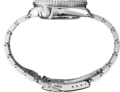 SEIKO Men's 5 Sports Automatic Watch with Stainless Steel Strap, Silver, 22 (Model: SRPE71)