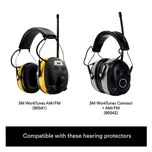 3M WorkTunes Hearing Protector Replacement Ear Cushion Hygiene Kit, 1 pair, works with WorkTunes AM/FM (90541) and WorkTunes Connect + AM/FM (90542)
