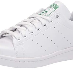 adidas Originals Men's Stan Smith (End Plastic Waste) Sneaker, White/White/Green, 9.5