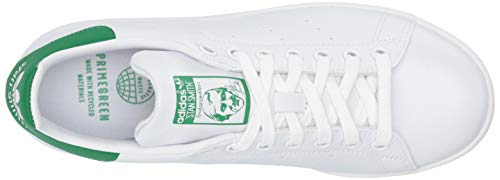 adidas Originals Men's Stan Smith (End Plastic Waste) Sneaker, White/White/Green, 9.5