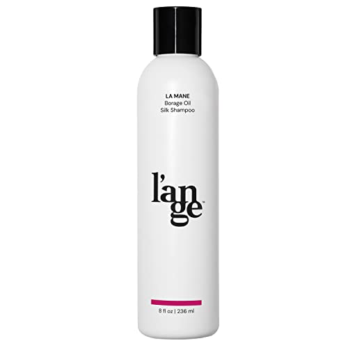 L’ange Hair La Mane Borage Oil Silk Shampoo | For Coarse & Hard to Manage Hair | Silk Proteins & Borage Seed Oil (8 fl Oz)