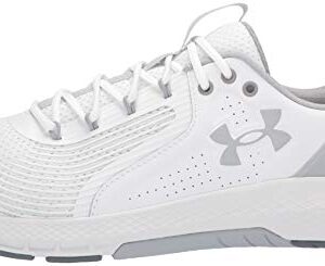 Under Armour Men's Charged Commit Tr 3, White (103)/Mod Gray, 7 M US