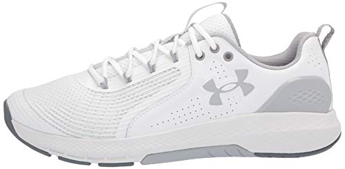 Under Armour Men's Charged Commit Tr 3, White (103)/Mod Gray, 7 M US