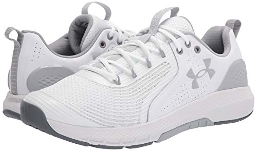 Under Armour Men's Charged Commit Tr 3, White (103)/Mod Gray, 7 M US