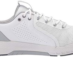 Under Armour Men's Charged Commit Tr 3, White (103)/Mod Gray, 7 M US