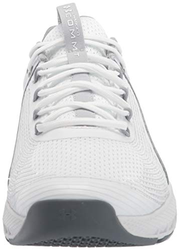 Under Armour Men's Charged Commit Tr 3, White (103)/Mod Gray, 7 M US