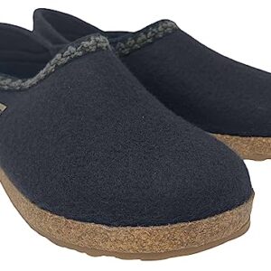 HAFLINGER Zigzag Clog - Black, 46