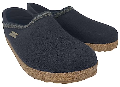 HAFLINGER Zigzag Clog - Black, 46