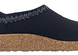 HAFLINGER Zigzag Clog - Black, 46