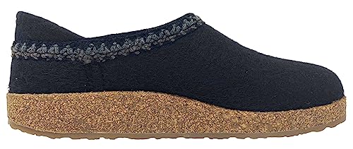 HAFLINGER Zigzag Clog - Black, 46