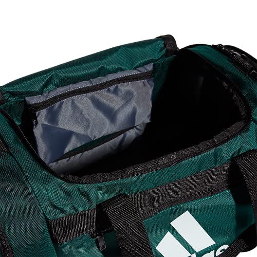 adidas Unisex Defender 4 Small Duffel Bag, Team Dark Green, One Size