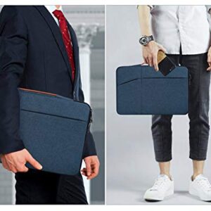 17.3 inch Laptop Briefcase Bag for HP Pavilion 17 Inch Laptop, HP Envy 17, HP PROBOOK 17, Dell G7 17.3, Dell Inspiron 17, ASUS VivoBook 17, Acer Aspire 17.3 Laptop Sleeve Case, Navy Blue