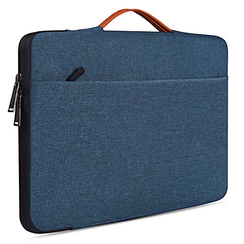 17.3 inch Laptop Briefcase Bag for HP Pavilion 17 Inch Laptop, HP Envy 17, HP PROBOOK 17, Dell G7 17.3, Dell Inspiron 17, ASUS VivoBook 17, Acer Aspire 17.3 Laptop Sleeve Case, Navy Blue
