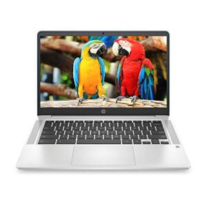hp chromebook 14-inch fhd laptop, intel celeron n4000, 4 gb ram, 32 gb emmc, chrome (14a-na0090nr, forest teal)