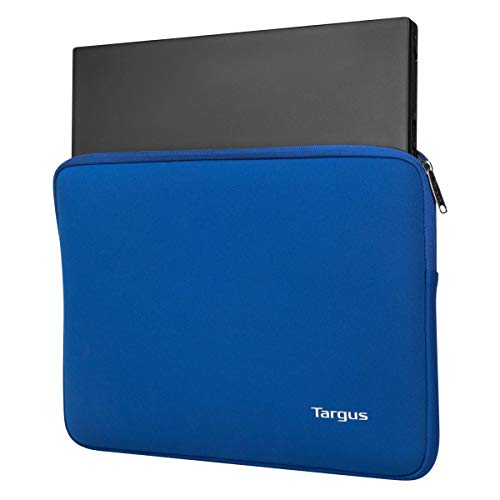 Targus Bonafide Sleeve Modern Style with Durable Water-Resistant College School Case fit up to 14-Inch Laptop/Notebook, Blue (TBS92702GL)