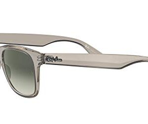 Ray-Ban Rb4640 Square Sunglasses, Transparent Grey/Light Grey Gradient Dark Grey, 50 mm