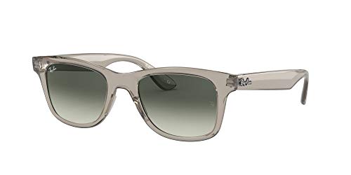 Ray-Ban Rb4640 Square Sunglasses, Transparent Grey/Light Grey Gradient Dark Grey, 50 mm