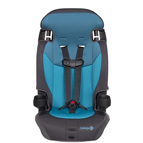 Safety 1st Grand 2-in-1 Booster Car Seat, Forward-Facing with Harness, 30-65 pounds and Belt-Positioning Booster, 40-120 pounds, Capri Teal