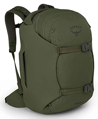 Osprey Porter 30L Travel Backpack, Haybale Green One Size