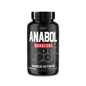 nutrex research anabol hardcore anabolic activator, muscle builder and hardening agent, 60 pills