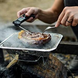 EZGRILL Disposable Charcoal Grill Ideal for Camping and Tailgate Parties -Pack of 2 Small size Portable, Easy To Light, and Convenient charcoal grill Lasts 1.5 hours Grill Anytime, Anywhere