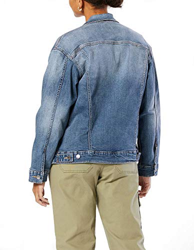 Signature by Levi Strauss & Co. Gold Label Women's Boyfriend Trucker Jacket (Available in Plus Size), Not So Basic, Large