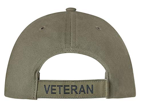 Rothco Vintage Veteran Low Profile Cap (Army/Vintage Olive Drab, One Size)