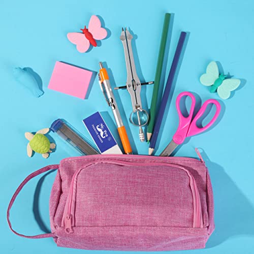 Mr. Pen- Pencil Case for Girls, Pink, Pencil Bag, Cute Pencil Case, Pouch Bags, School Supplies for Teen Girls, Pen Pouch, School Stuff, Pencil Pouches, Pen Bag, Pencil Bag for Women