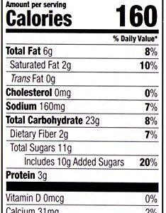 Amazon Brand - Happy Belly Sweet & Salty Almond Granola Bars, 1.2 Oz, 6 Count