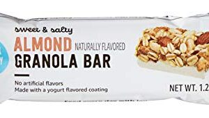 Amazon Brand - Happy Belly Sweet & Salty Almond Granola Bars, 1.2 Oz, 6 Count