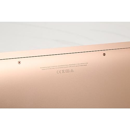 Apple MacBook Air 13.3" with Retina Display, 1.1GHz Quad-Core Intel Core i5, 8GB Memory, 256GB SSD, Gold (Early 2020)