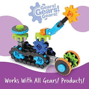 Learning Resources Gears! Gears! Gears! Robots in Motion Building Set - 116 Pieces, Ages 5+, Robot Toy, STEM Toys for Kids, Robots for Kids