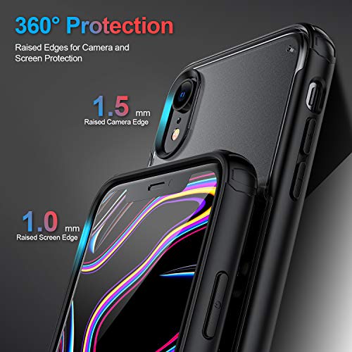 ORIbox Case Compatible with iPhone XR Case, Translucent Matte case with Shatterproof, Scratch Resistant