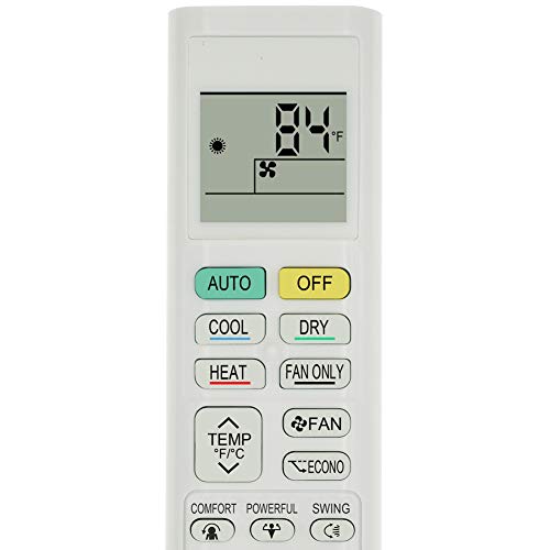Replacement for Daikin Air Conditioner Remote Control ARC480A1 ARC480A2 ARC480A3 ARC480A4 ARC480A5 ARC480A6 ARC480A7 ARC480A8 ARC480A9 ARC480A10 ARC480A11 English Version Display in Fahrenheit