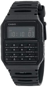 casio ca-53wf-1b calculator black digital mens watch original new classic ca-53