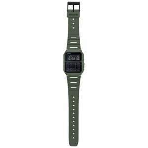 Casio CA-53WF-3B Calculator Green Digital Mens Watch Original New Classic CA-53, 43.2×34.4×8.2mm (CA-53WF-3BDF)