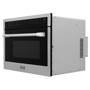 ZLINE 24" Built-in Convection Microwave Oven in Stainless Steel with Speed and Sensor Cooking