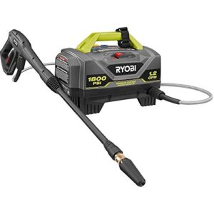 ryobi 1,800 psi 1.2 gpm electric pressure washer, ry141820vnm