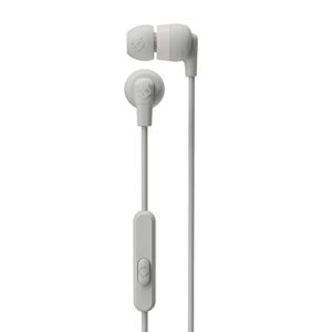 Skullcandy Ink'd+ In-Ear Wired Earbuds, Microphone, Works with Bluetooth Devices and Computers - Mod White (Discontinued by Manufacturer)