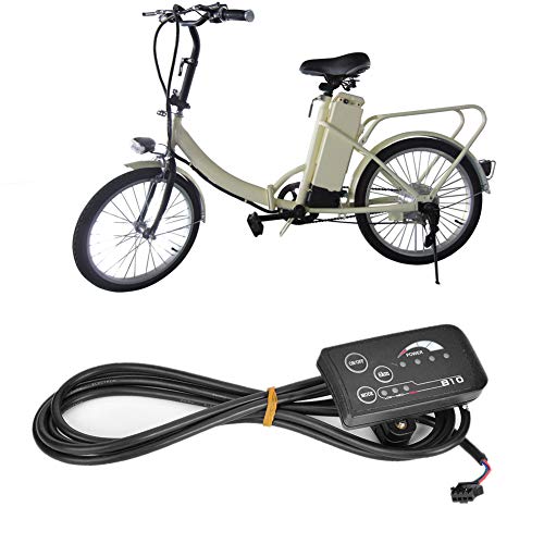 Acouto 810 LED Display for Electric Bike 810 Control Electric Bicycle with 5 Wire Cable Control LCD Display Panel