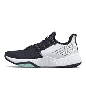 New Balance Women's FuelCell 100 V1 Cross Trainer, Black/Outerspace/White Mint, 9 Wide