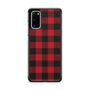 red plaid case for samsung galaxy s21 ultra s22 s20 plus s20 fe 5g s21 fe case custom christmas holidays buffalo phone cover a3