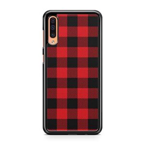 Red Plaid Case For Samsung Galaxy S21 Ultra S22 S20 Plus S20 FE 5G S21 FE Case Custom Christmas Holidays Buffalo Phone Cover A3