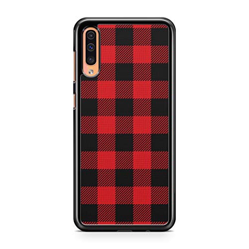 Red Plaid Case For Samsung Galaxy S21 Ultra S22 S20 Plus S20 FE 5G S21 FE Case Custom Christmas Holidays Buffalo Phone Cover A3